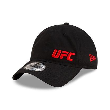UFC 9TWENTY Adjustable New Era Cap Black Red black Side View