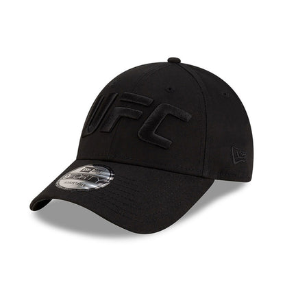 UFC 9FORTY Adjustable New Era Cap Blackout black Side View