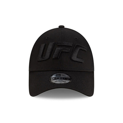 UFC 9FORTY Adjustable New Era Cap Blackout black Front View
