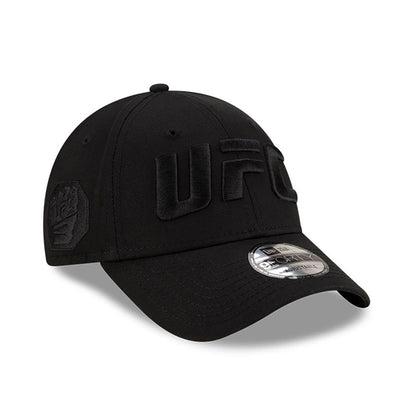 UFC 9FORTY Adjustable New Era Cap Blackout black Undervisor View