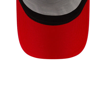 UFC Trucker Adjustable New Era Cap Red Black black Undervisor View