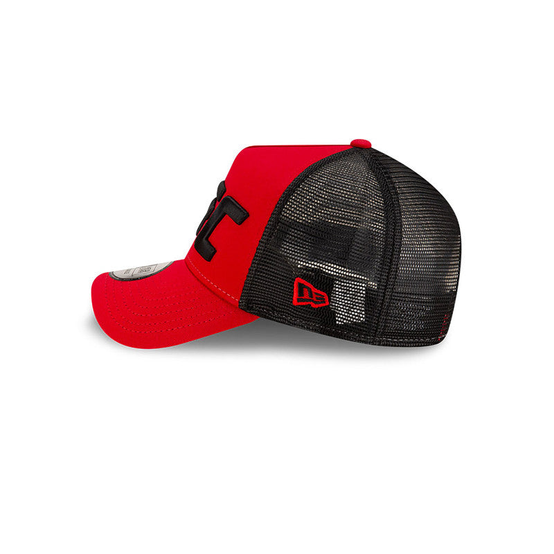 UFC Trucker Adjustable New Era Cap Red Black