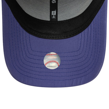 New York Yankees 9FORTY New Era Cap Flawless purple tonal purple Undervisor View