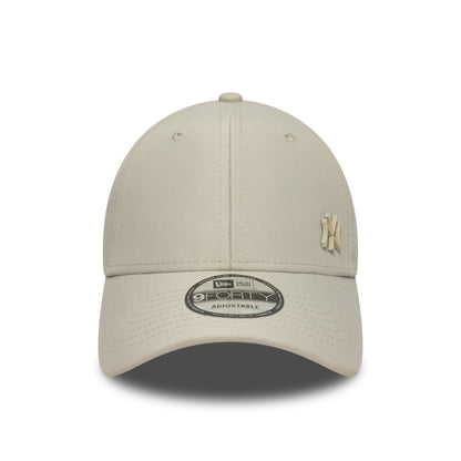 New York Yankees 9FORTY New Era Cap Flawless beige tonal beige Front View