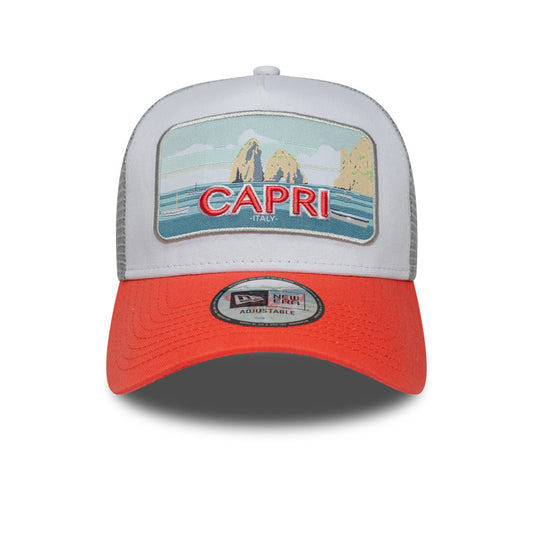 New Era License Plate Trucker Cap Adjustable Capri