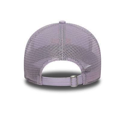 WMNS 9TWENTY Trucker New Era Cap Miami lavender light purple Back View