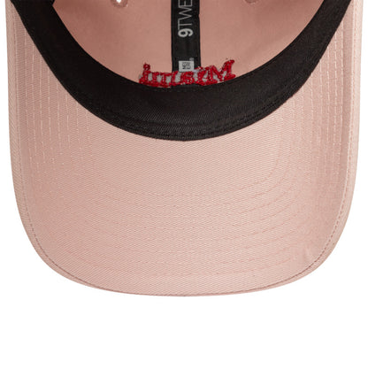 YOUTH 9TWENTY Adjustable New Era Cap Miami pink pink Undervisor View