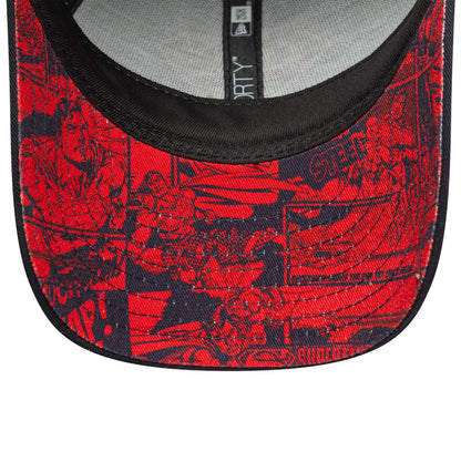 KIDS Superman New Era 9FORTY Strap back Cap Navy navy Undervisor View