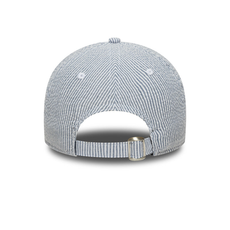 New York Yankees 9TWENTY Adjustable New Era Cap Navy Seersucker