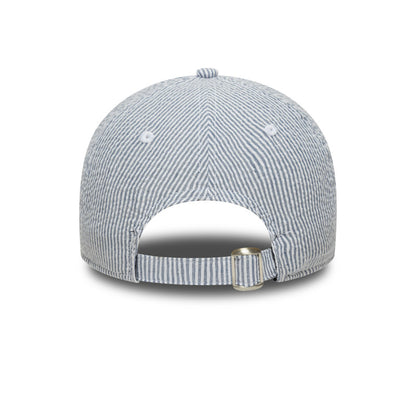 New York Yankees 9TWENTY Adjustable New Era Cap Navy Seersucker