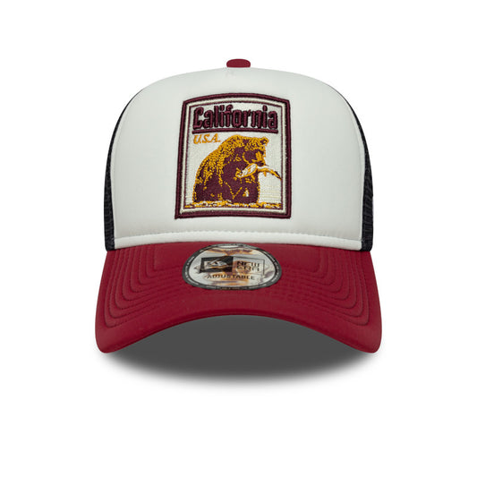 New Era Graphic Patch Trucker Cap California