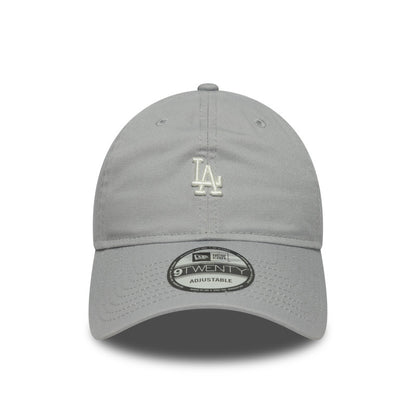 Los Angeles Dodgers 9TWENTY Adjustable New Era Cap light gray grey Front View