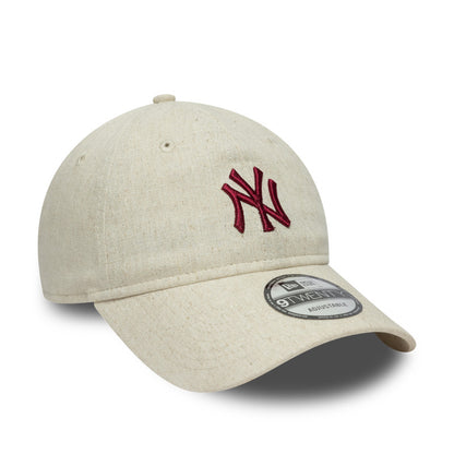 New York Yankees 9TWENTY Adjustable New Era Cap Linen beige
white Side View