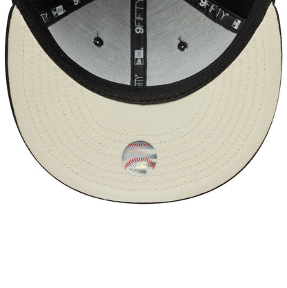 Los Angeles Dodgers 9FIFTY New Era Snap Back Floral Icon Black black Undervisor View