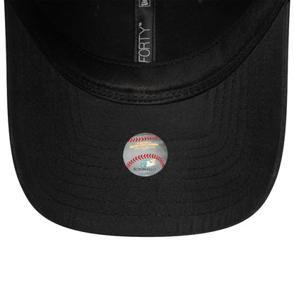 New York Yankees 9FORTY New Era Trucker Cap Flawless Black black Undervisor View