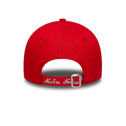 KIDS 9TWENTY Adjustable New Era Cap New York red red Back View