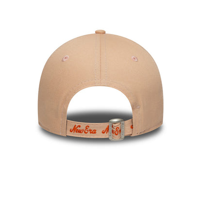 KIDS 9TWENTY Adjustable New Era Cap Los Angeles dusty orange orange Back View