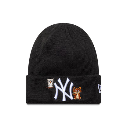 TODDLER New York Yankees New Era Beanie black dark green Front View