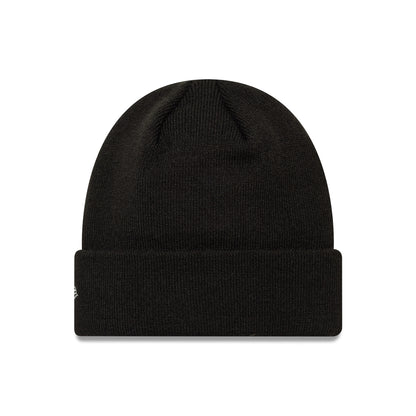 Las Vegas Raiders New Era Metallic Beanie black 
white Side View