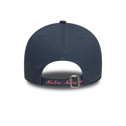 WOMENS 9TWENTY Adjustable New Era Cap Nashville Indigo blue Back View