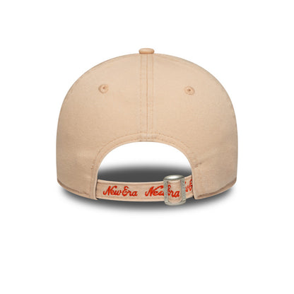 WOMENS 9TWENTY Adjustable New Era Cap Los Angeles dusty orange orange Back View