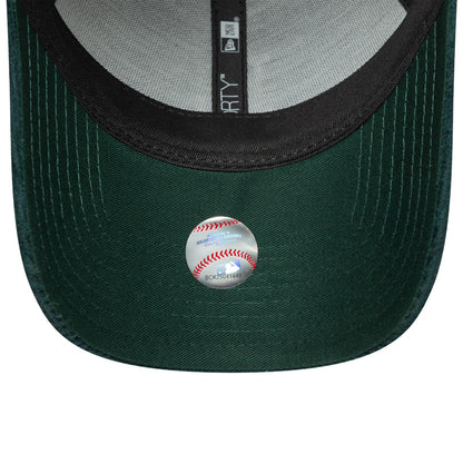 Womens LA Dodgers 9FORTY New Era Cap Dark Green Corduroy dark green Undervisor View