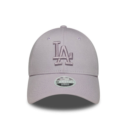Womens LA Dodgers 9FORTY New Era Cap Lavender purple Front View