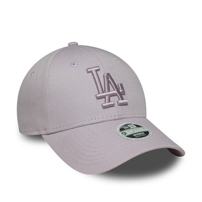 Womens LA Dodgers 9FORTY New Era Cap Lavender purple Side View