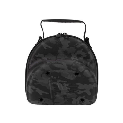 New Era Cap Carrier 2 Caps Black Camo black Front View