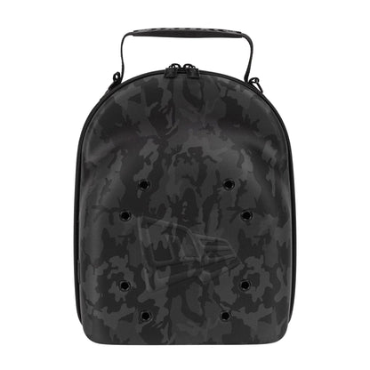 New Era Cap Carrier 6 Caps Black Camo black Front View