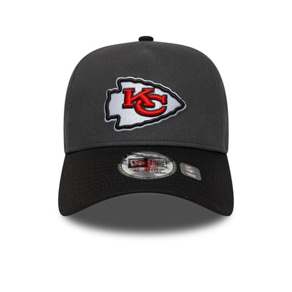 Kansas City Chiefs 9FORTY AF New Era Cap Anthrazit BLK grey
black  Front View