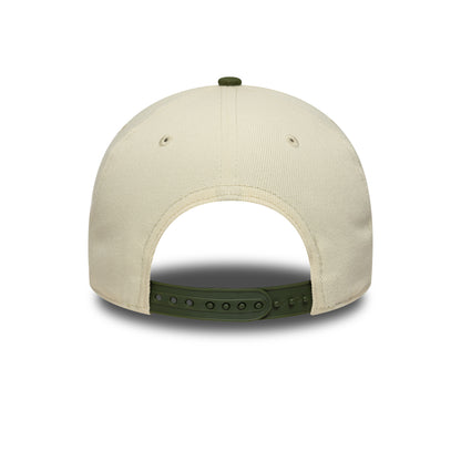 Los Angeles Dodgers 9FORTY AF New Era Cap WS Chrome Green chrome
dark green Back View