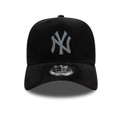 New York Yankees 9FORTY AF New Era Cap black corduroy black Front View