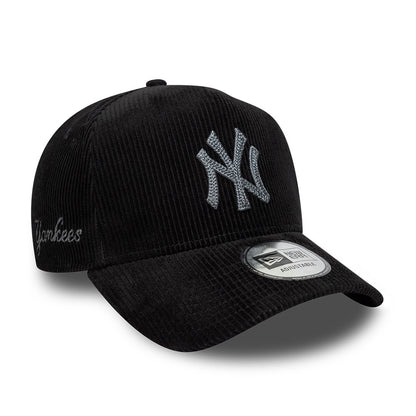 New York Yankees 9FORTY AF New Era Cap black corduroy black Side View