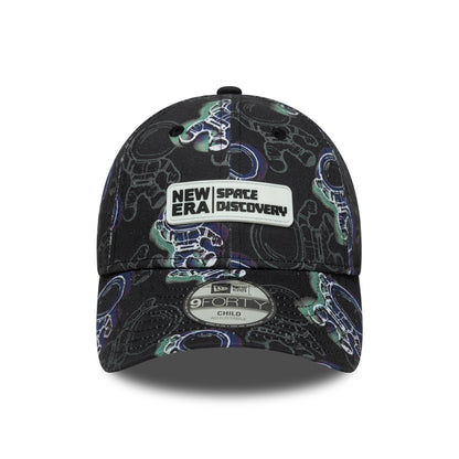 CHILD 9FORTY New Era Cap Space Discovery Multi black Front View