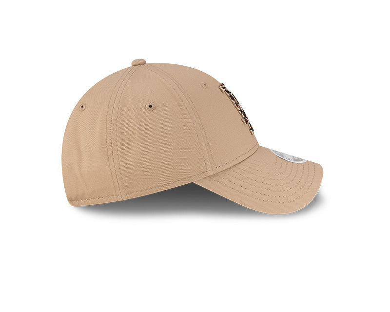 WMNS LA Dodgers 9FORTY New Era Cap Camel beige Undervisor View