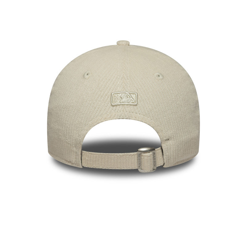 WMNS LA Dodgers Chrome 9FORTY New Era Cap Cord chrome Back View