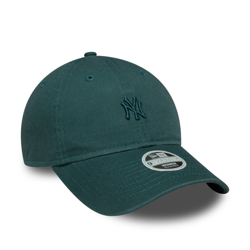 WMNS New York Yankees Petrol 9TWENTY Washed Mini New Era Cap