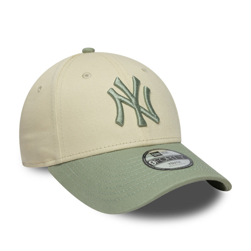 KIDS New York Yankees New Era 9FORTY Strap back Cap beige sage
