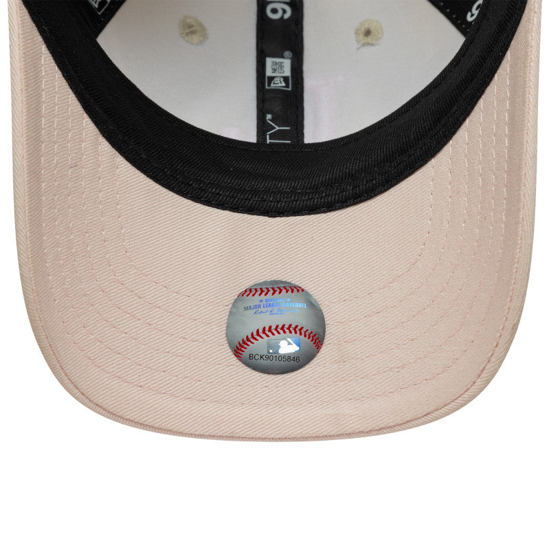 TODDLER LA Dodgers New Era 9FORTY Strap back Cap beige pink