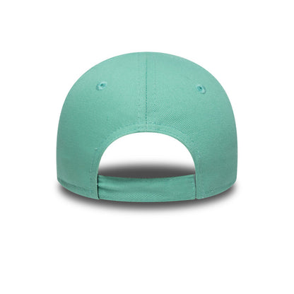 TODDLER LA Dodgers New Era 9FORTY Strap back Cap Aeroplane teal Back View
