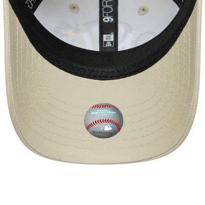 TODDLER NY Yankees New Era 9FORTY Strap back Cap Aeroplane beige Undervisor View