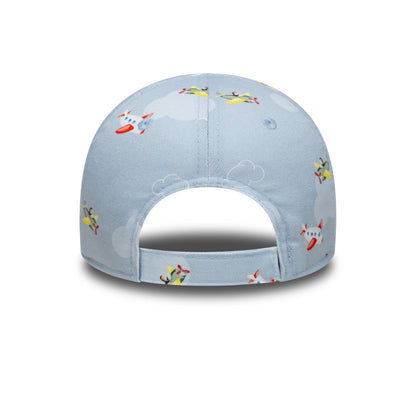 TODDLER NY Yankees New Era 9FORTY Strap back Cap Aeroplane Multi sky blue Back View