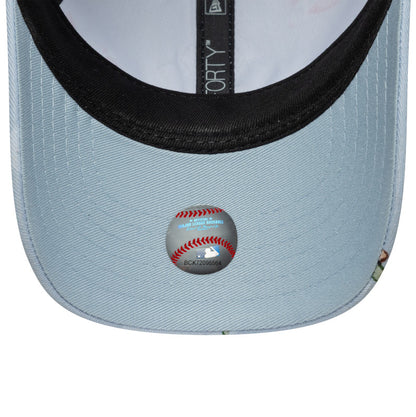 TODDLER NY Yankees New Era 9FORTY Strap back Cap Aeroplane Multi sky blue Undervisor View