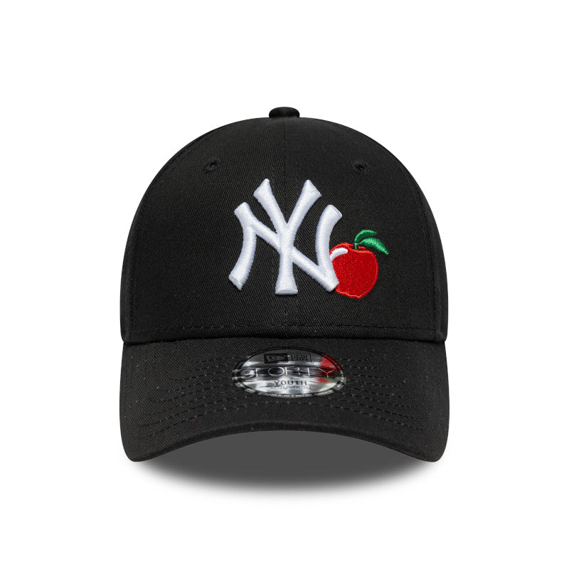 KIDS New York Yankees New Era 9FORTY Strap back Cap Black Apple