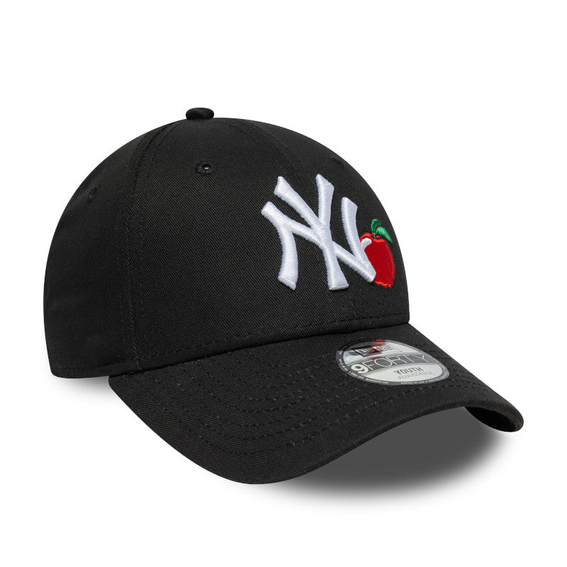 KIDS New York Yankees New Era 9FORTY Strap back Cap Black Apple