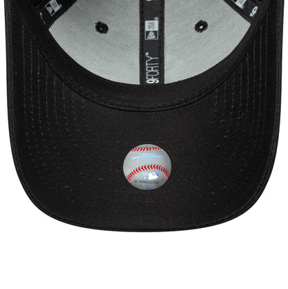 KIDS New York Yankees New Era 9FORTY Strap back Cap Black Apple black Undervisor View