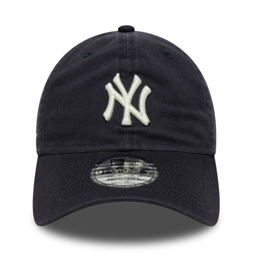 New York Yankees Script 9TWENTY New Era Cap washed navy