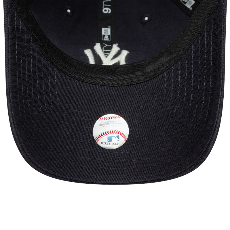 New York Yankees Script 9TWENTY New Era Cap washed navy navy Additional View