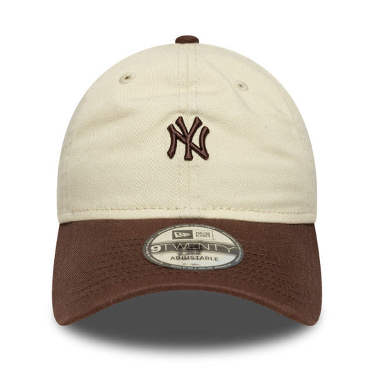 New York Yankees 9TWENTY Adjustable New Era Cap chrome  brown
